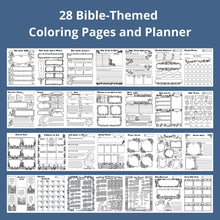 Load image into Gallery viewer, Bible Themed Coloring Pages and Planner - Blessed Be Boutique