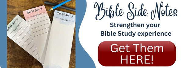 Bible Side Notes, Post It Notes for your Bible, Girl Read Your Bible, Journal in your bible, Journal in your Bible, Bible Study Sticky Notes
