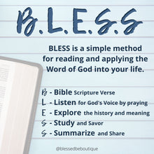 Load image into Gallery viewer, B.L.E.S.S. Method of Bible Study - Blessed Be Boutique