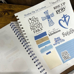 Christian Clip Art Creations Journal Digital Download - Blessed Be Boutique