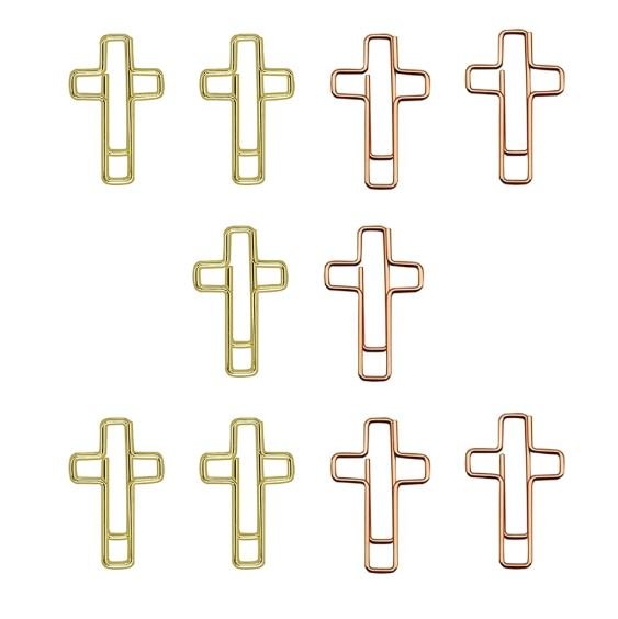 Cross-Shaped Paper Clips - Blessed Be Boutique