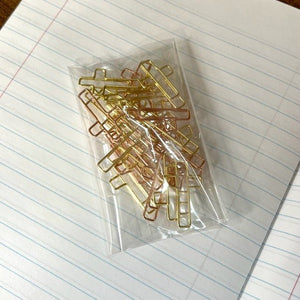 Cross-Shaped Paper Clips - Blessed Be Boutique