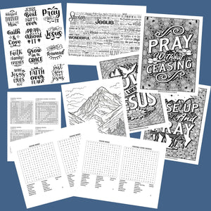 Draw Near Daily Monthly Christian Scripture Subscription MAILED VERSION - Blessed Be Boutique