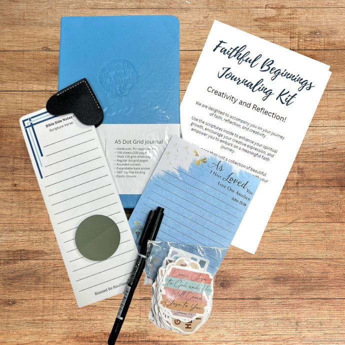 Faithful Beginnings Journaling Kit - Blessed Be Boutique