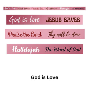 Scriptural Accents Washi Tape - Blessed Be Boutique