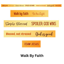 Load image into Gallery viewer, Scriptural Accents Washi Tape - Blessed Be Boutique