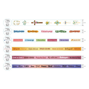 Scriptural Accents Washi Tape - Blessed Be Boutique