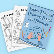 Load image into Gallery viewer, Bible Themed Coloring Pages and Planner - Blessed Be Boutique