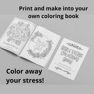 Bible Verse Coloring Book - Blessed Be Boutique